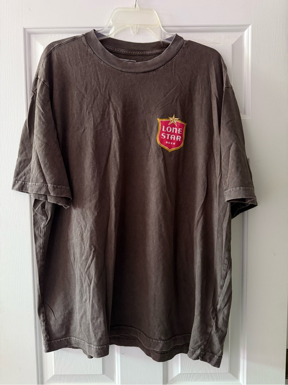 Abercrombie Brown Lone Star Beer Short-Sleeve Men's Tee